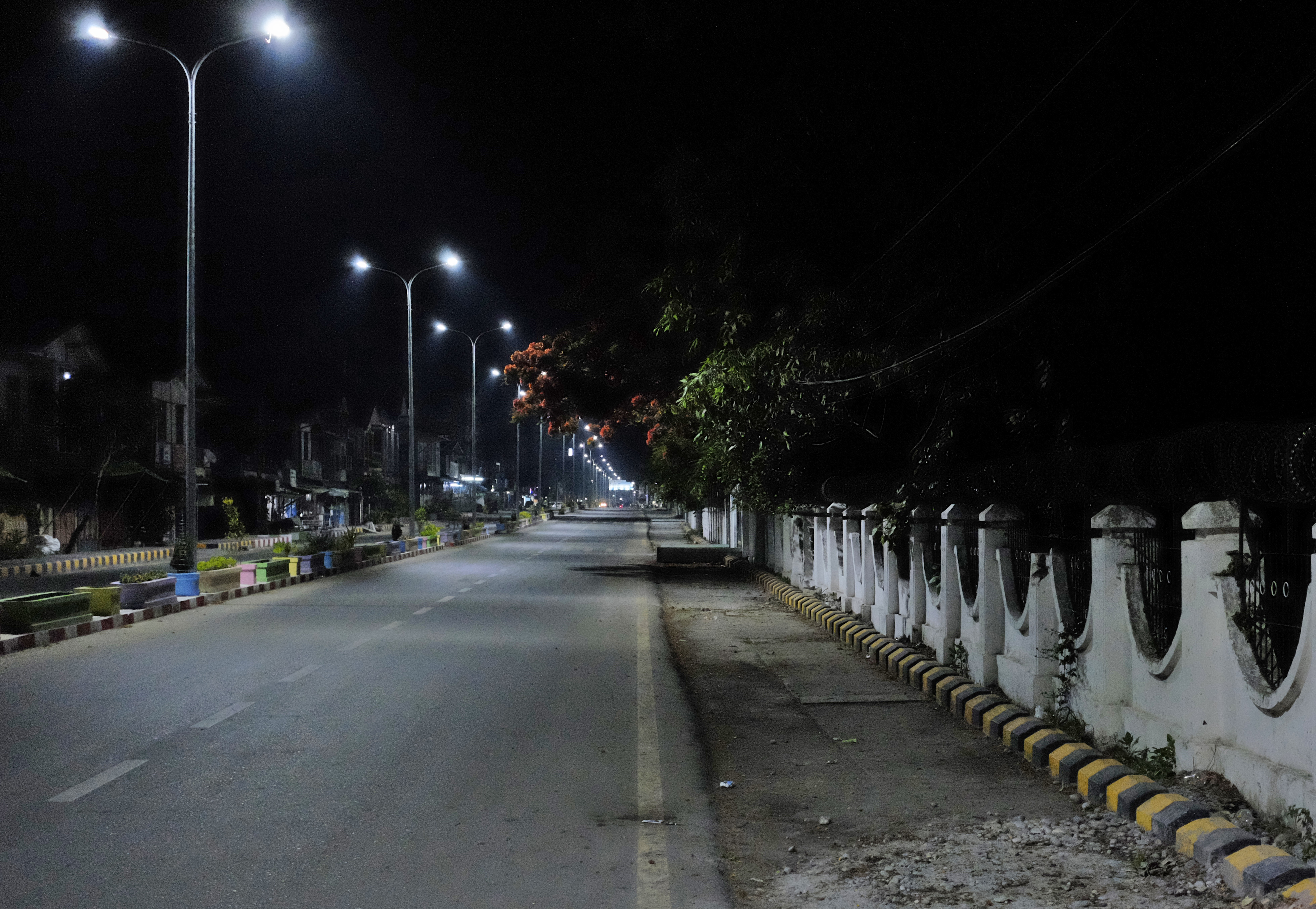 Myitkyina at night